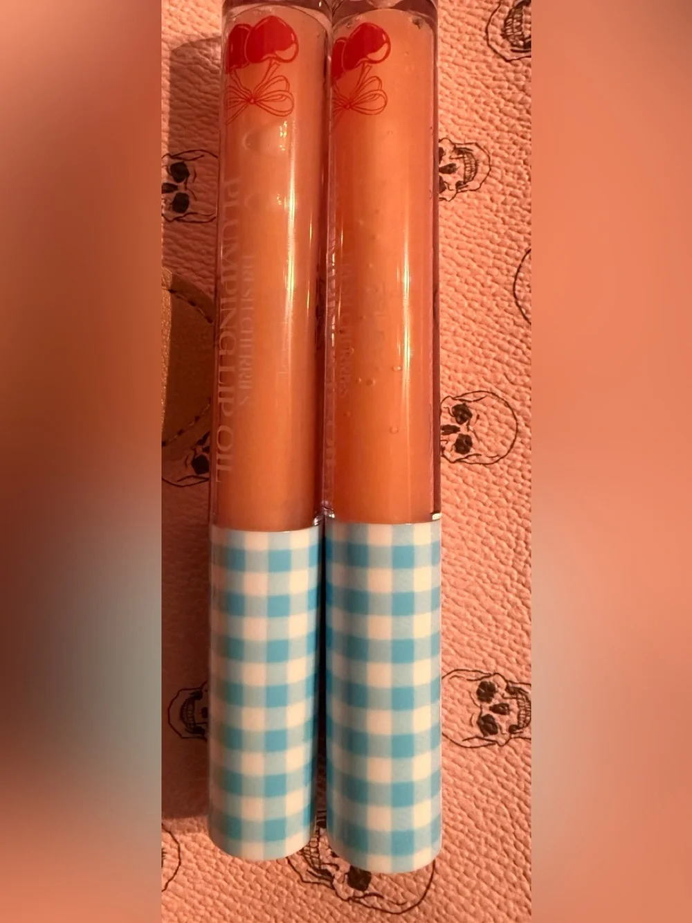 (2) New Celavi Fresh Cherries Lip Plumping Oil
